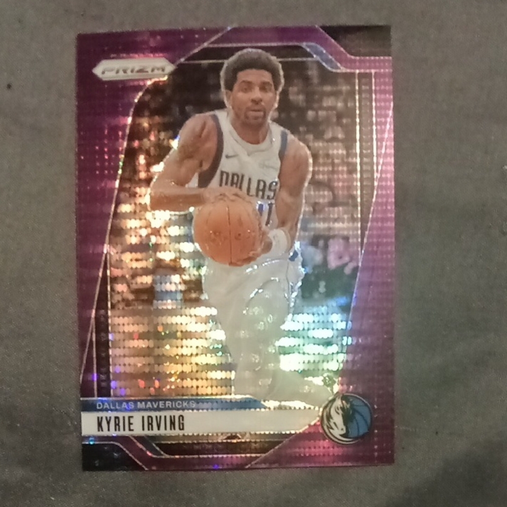 2024-25 Panini Prizm Purple Pulsar Kyrie Irving #/35